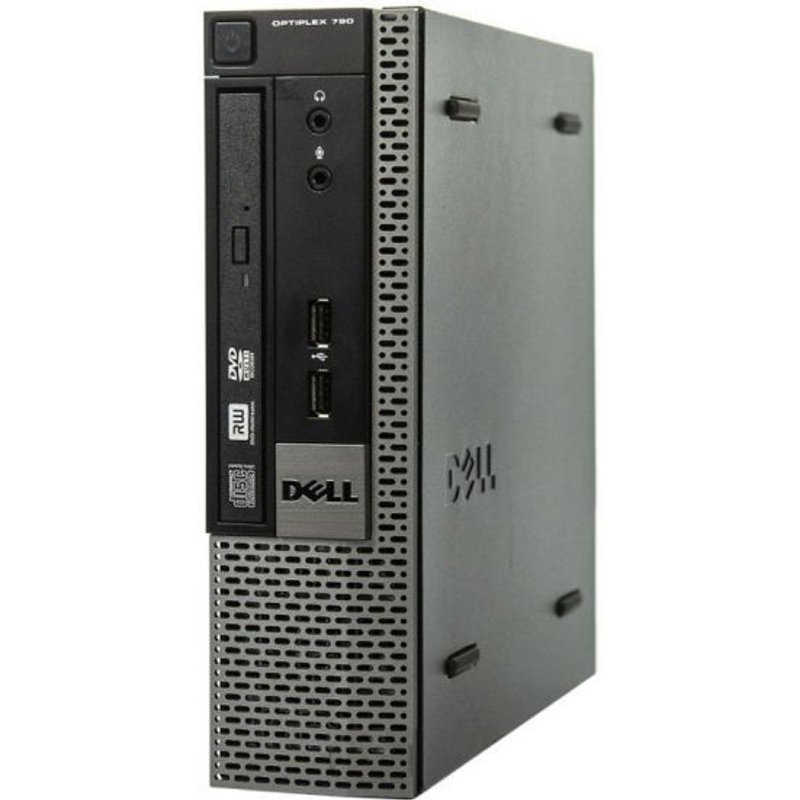 PC Dell Optiplex 790 USFF Intel I3-2100 RAM 8Go SSD 240Go W10 Wifi
