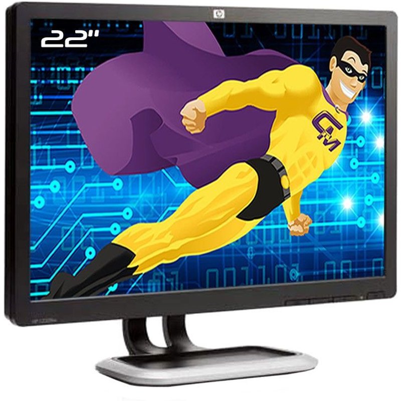 Ecran PC Pro 22" HP L2208w GX007A HSTND-2381-B TFT VGA 16:10 WideScreen