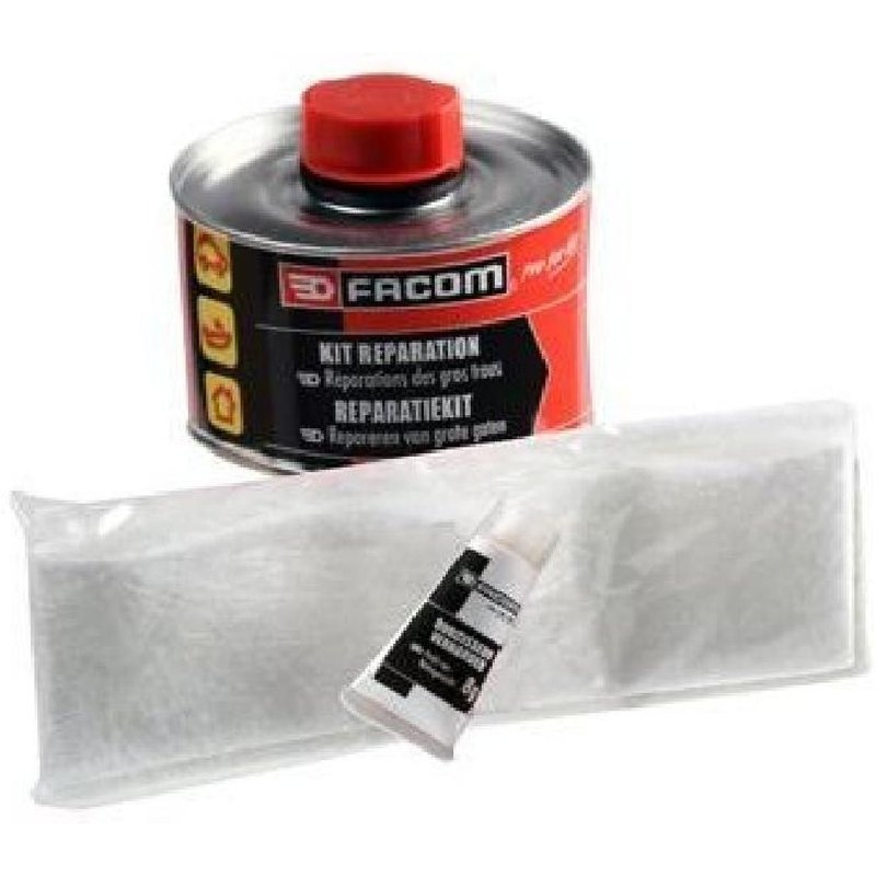 FACOM Kit Reparation - Resine mat verre - Resistant - 250 g