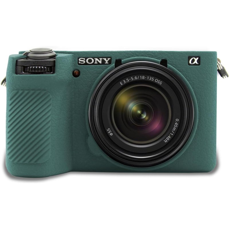 A6700 Green Soft Silicone Anti Scratch DSLR Camera Protective Case Cover Skin For 6700,Green,Camera Case