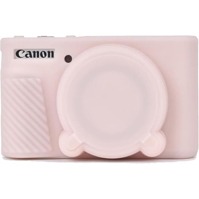 Canon Powershot SX740 HS Soft Silicone Anti-Scratch Protective Case with Removable Lens Cap for Canon SX740 SX730 HS Camera