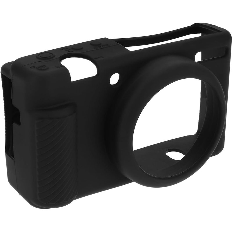 Soft Silicone Camera Case Cover for Sony ZV1F ZV-1F ZV-1 II Black