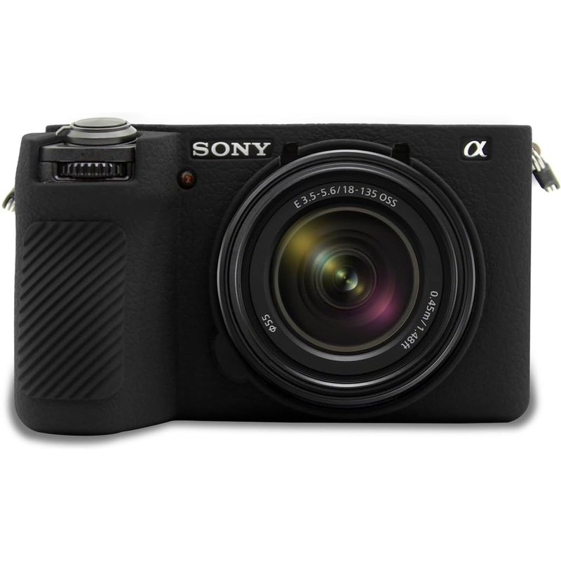 A6700 Black Soft Silicone Anti Scratch DSLR Camera Protective Case Cover For 6700,Black,Camera Case