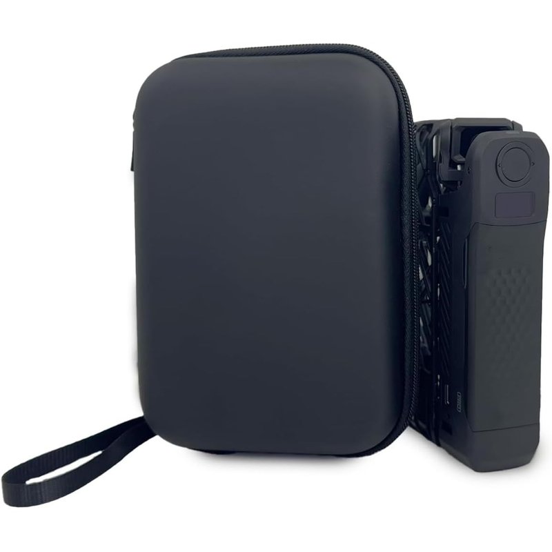 HOVE Camera Carrying Case for HoverAir X1 Pro Pro Pro 8K Action Flying Camera Accessories Waterproof Hard Shell Case with Lanyard,Black