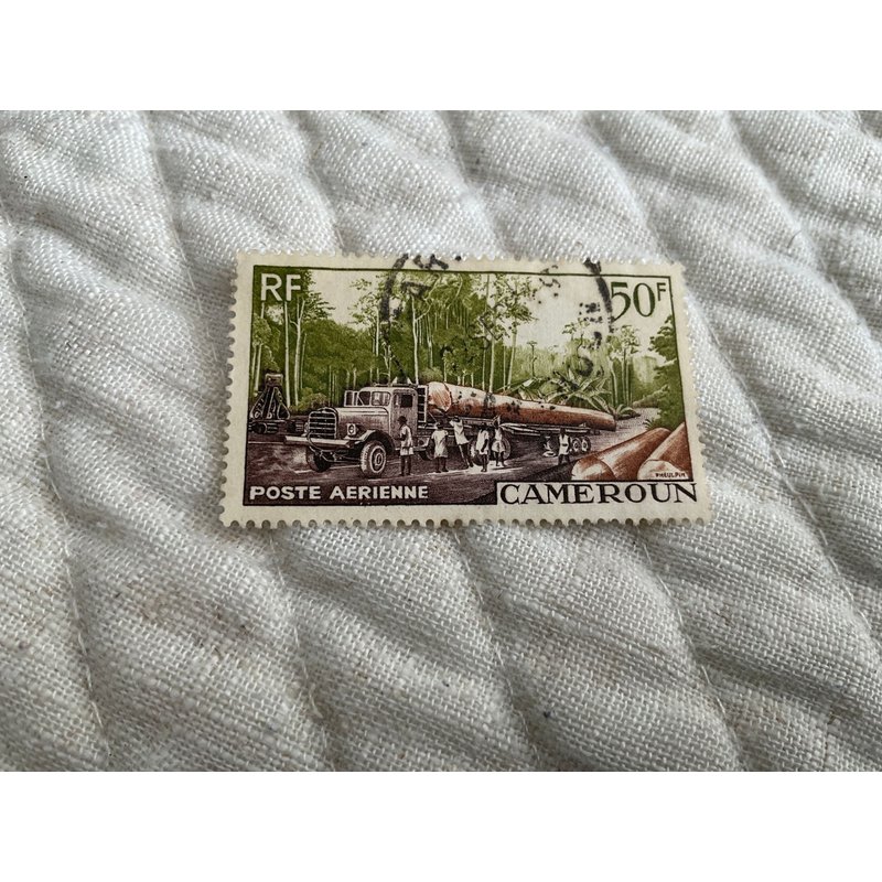 Timbre Poste Aerienne Cameroun N A46