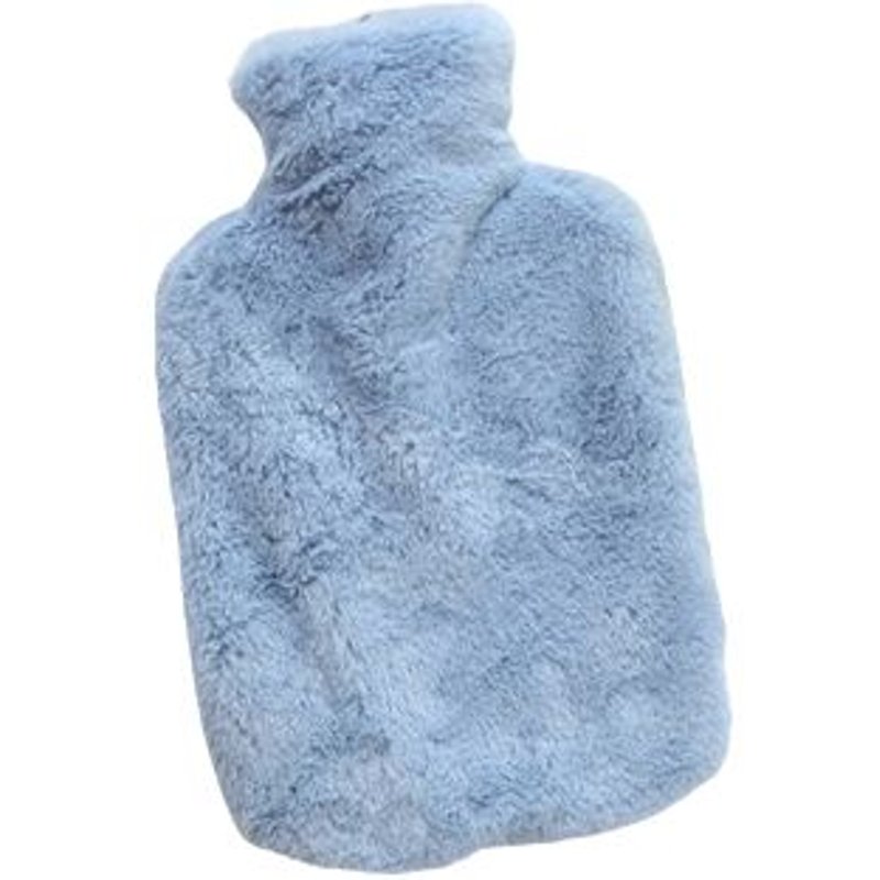 Bouillotte avec couvercle souple Bleu 1 L