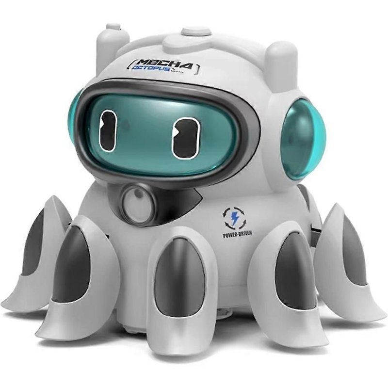 Nouvelle pieuvre électrique universelle, balançoire automatique pour éviter les obstacles, éclairage cool, musique, spray