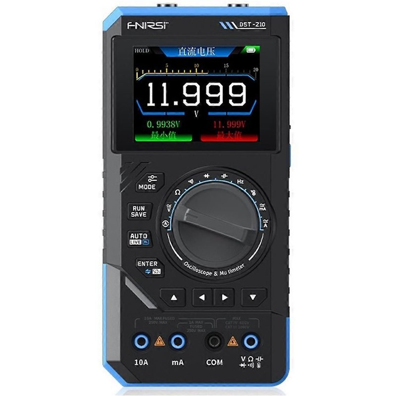 -210 Multimètre, outil de détection de réparation électronique 3 en 1 19999 points 10 MHz avec oscilloscope