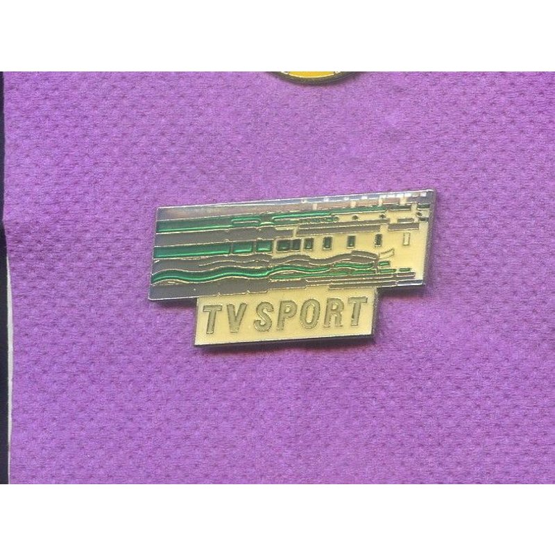Rare Pins Television Tv Sport L609