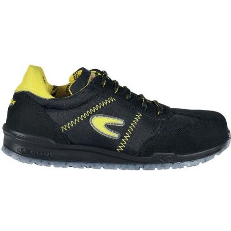 Chaussures de sécurité style running OWENS S1PS FO SR - noir et jaune - taille 48 COFRA