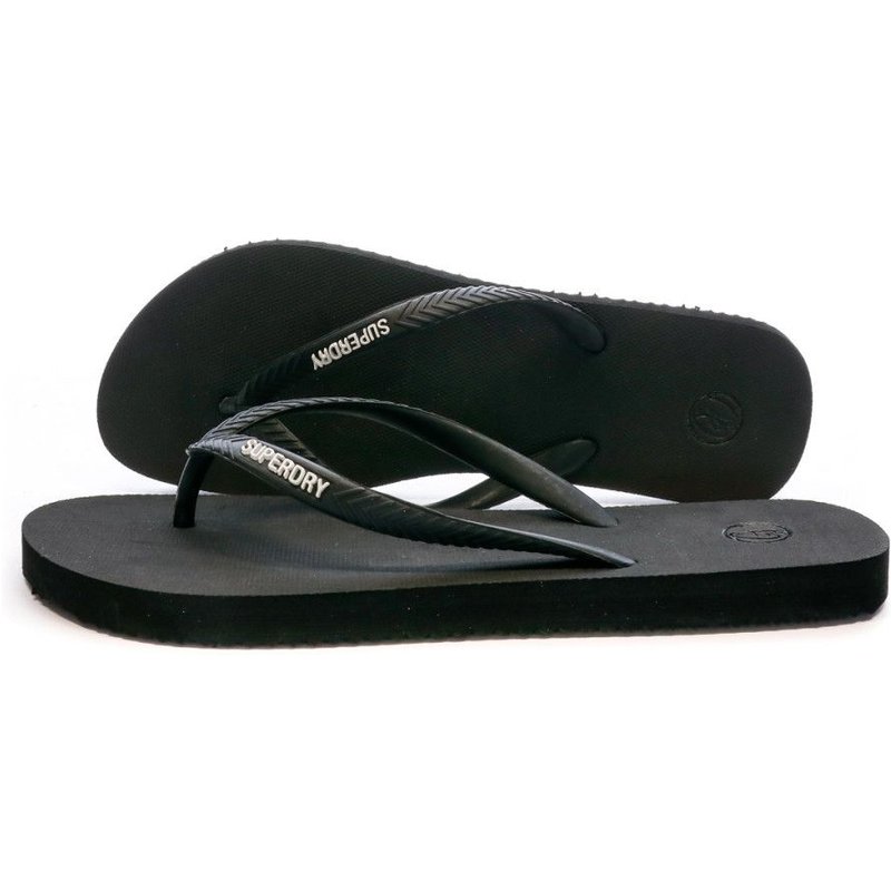 Tongs Noir Femme Superdry Classic Flip Flop