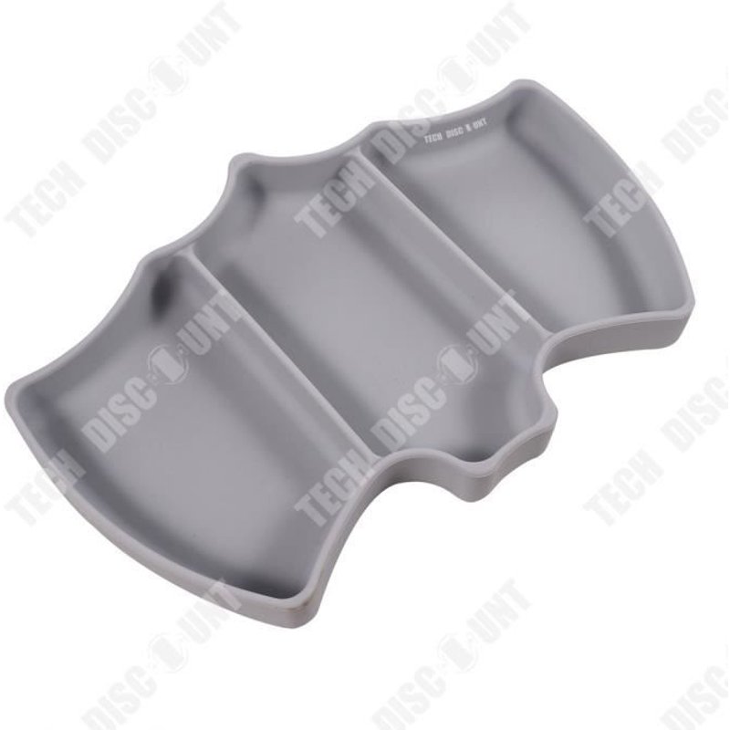 Td® Assiette À Dîner En Silicone Pour Bébé Manger Formation Sous-Grille Complément Alimentaire Une Pièce Vaisselle Anti-Chute