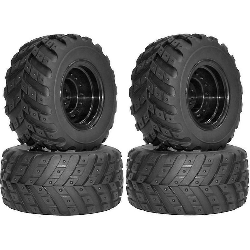 Lot de 4 pneus en caoutchouc de 97 mm pour HBX 901, 901A, 903, 903A, 905, 905A, 12813, 1/12, pièces de rechange pour voiture télécommandée