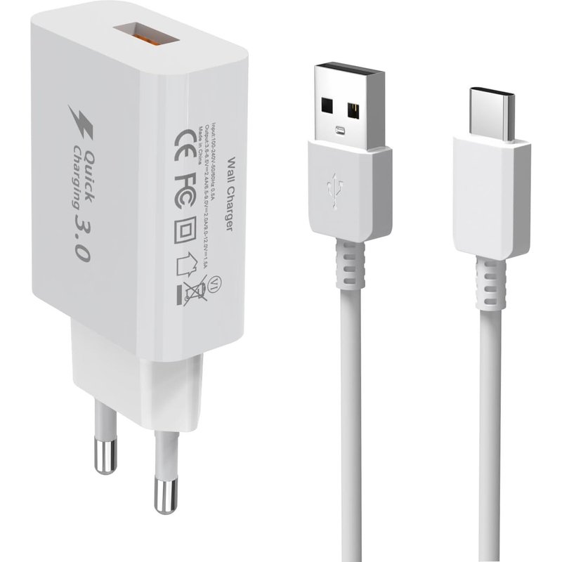 Chargeur Type C Rapide, Fast Charging Câble Pour Samsung Galaxy A12 5G A13 A14 A15 A16 A05S A04S A34 A23 A53 A55 A33 A35 A26 S25 S24 S23 S22 S21 Adaptateur 2M Usb C Cordon Pour Téléphones Portables