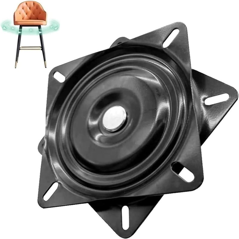 Swivel Chair Turntable,Ball Bearing Turntable,360° Ball Bearing Turntable,190 X 190 X 28 Mm,For Stools Tables And Tv Shelves (Max 280 Kg)