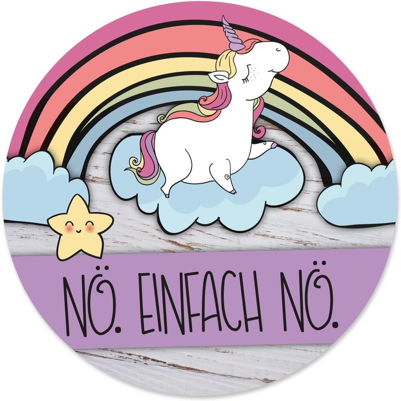 #detailverliebt Tapis de souris Violet 22 cm