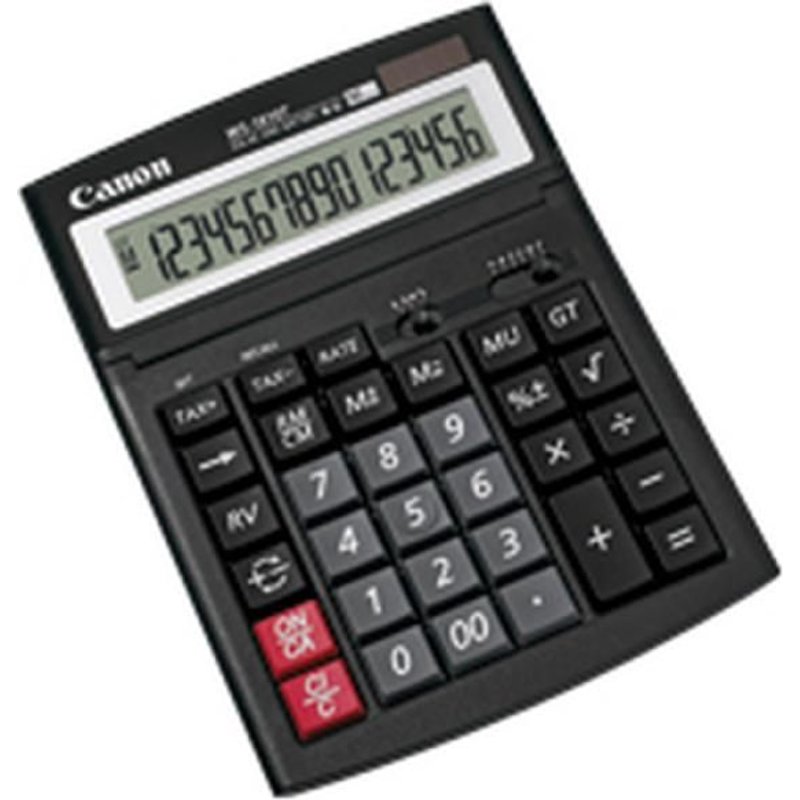 Canon WS-1610T calculatrice Bureau Calculatrice à écran Noir