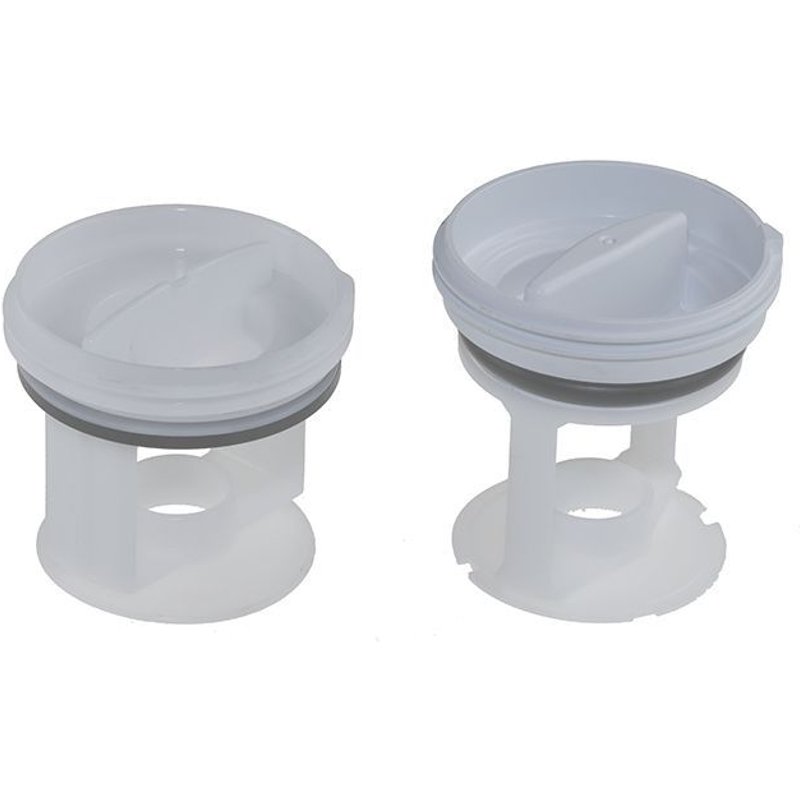 KIT BOUCHONS FILTRE DE POMPE DE VIDANGE WHIRLPOOL