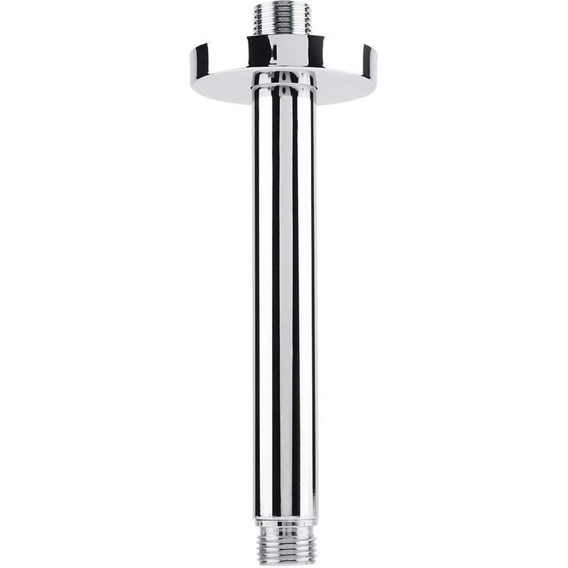 Extension de pommeau de Douche carré en Acier Inoxydable pour Tuyau de Bras de Douche bras de douche extension tuyau douche pour pommeau de Douche au Plafond pour Salle de Bain (Taille: 15)