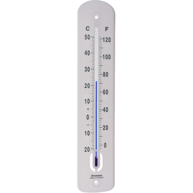 Grand thermomètre d'extérieur 380 mm - Thermomètre de jardin fabriqué au Royaume-Uni pour une utilisation dans le jardin, serre, extérieur, terrasse, soleil