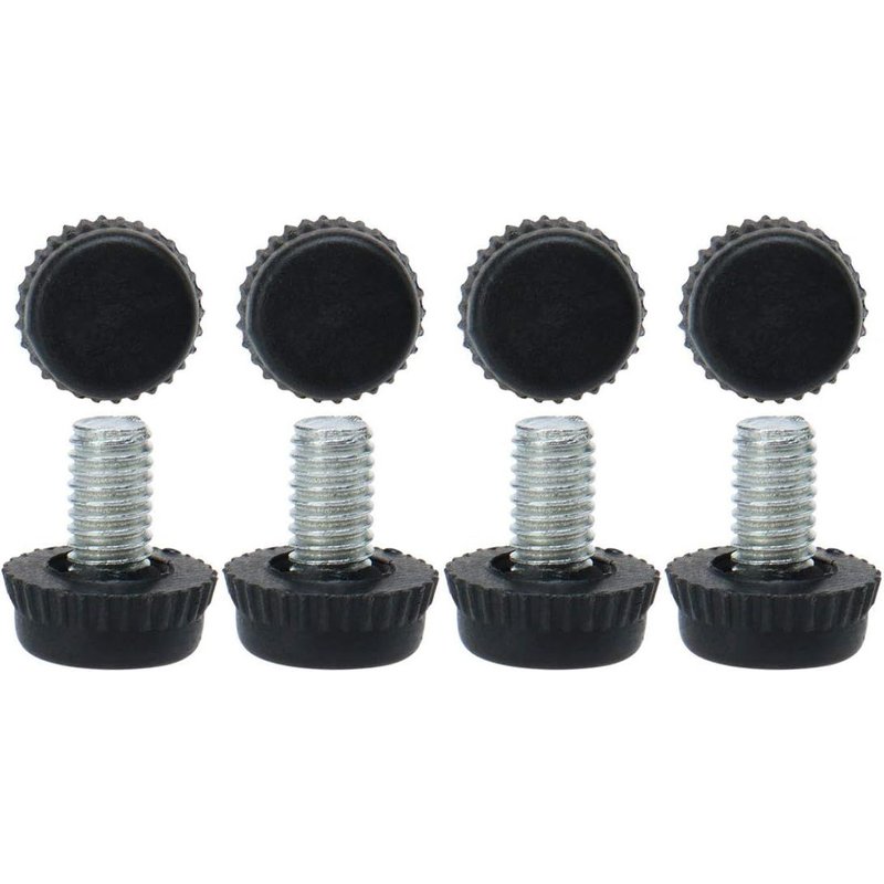 8 Pcs Pieds De Nivellement Meuble Réglable M6 X 10 X 15mm Pied De Meuble Patin De Meuble Jambe Pied De Table Chaise Base Protection Plancher Sol Pour Meubles De Maison, Bureau