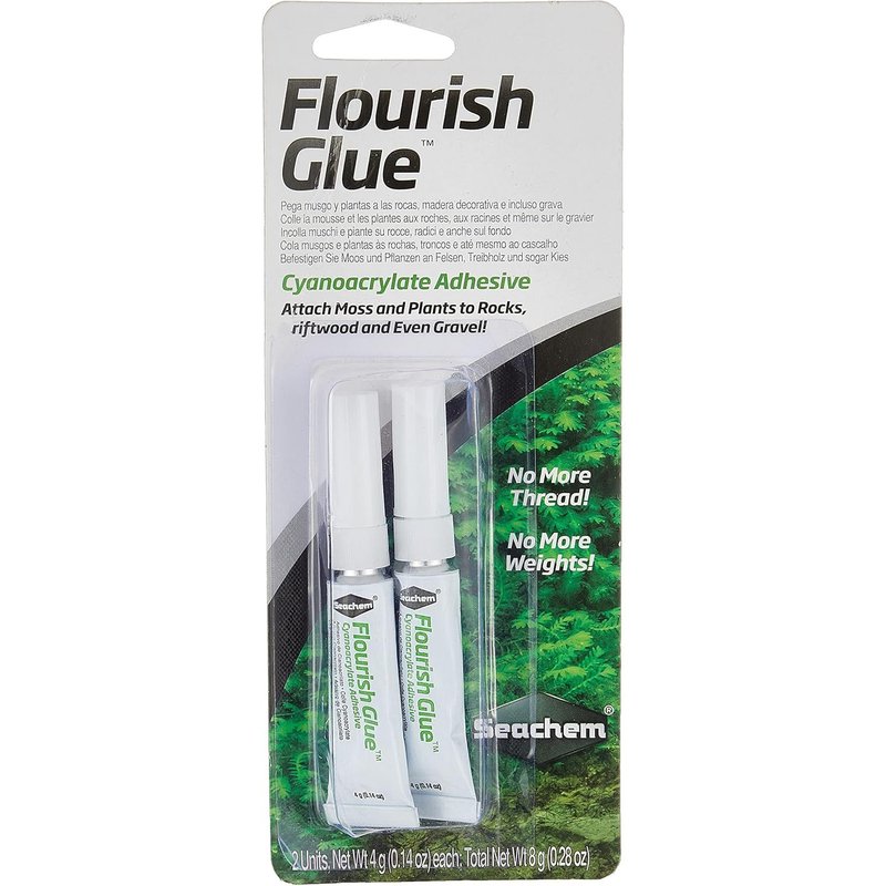 Flourish Glue Colle pour Aquascaping, 4 g, Lot de 2 Blanc