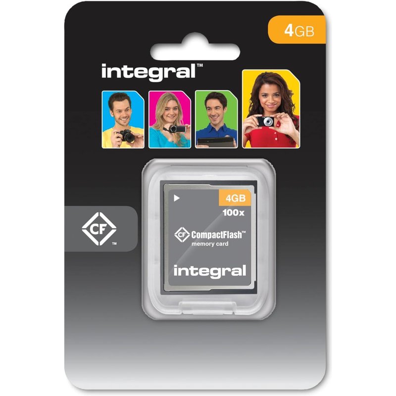 Carte Mémoire 4 Go CompactFlash Vitesse de transfert 100x pour Appareil Photo
