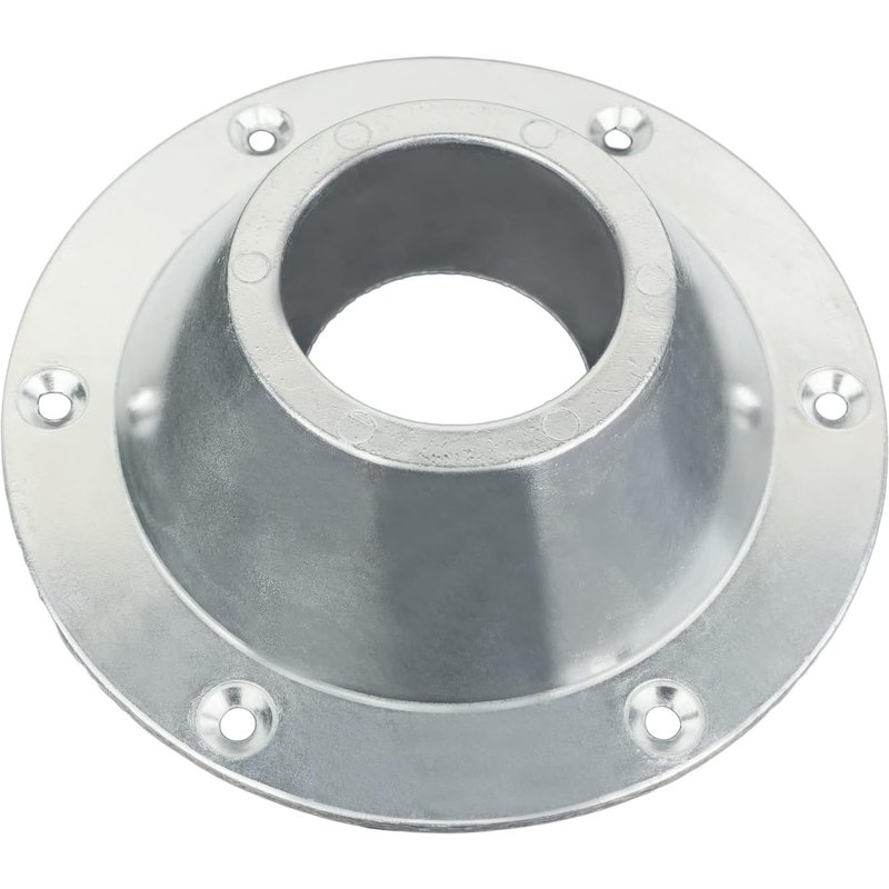 Base de Pied de Table Ø 60 mm en Aluminium, Fixation au Plateau de la Table