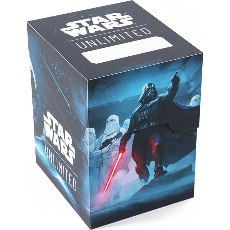 Star Wars Unlimited Deck - Box Dark Vador- Jeux De Société - Jeux De Cartes - Accessoires Et Fournitures Pour Jeu De Société - Matériel De Protection