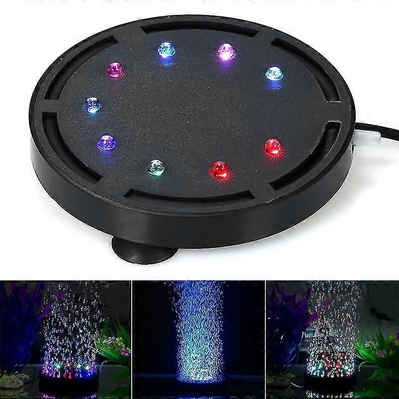 Lampe À Bulles Pour Aquarium Avec Pompe À Air Led Pour Décoration De Tortues