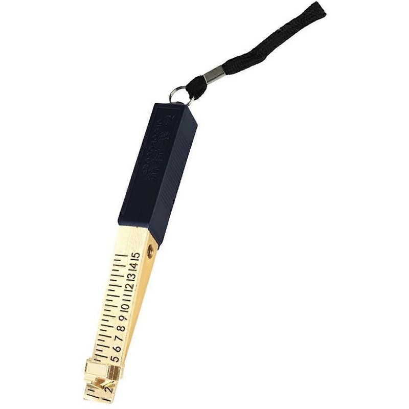 Outil de mesure de porte, vérificateur de calibre de porte coupe-feu de 1 à 15 mm, jauges d'épaisseur pour les mesures d'inspection technique