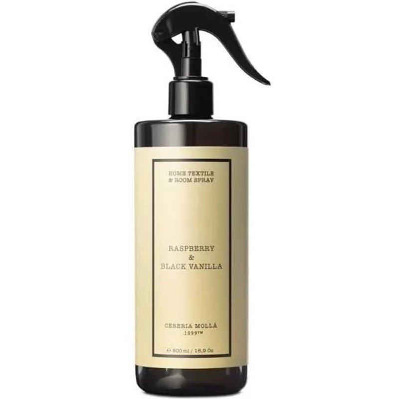 Cereria Mollá Spray Tessuti Raspberry & Black Vanilla 500ml