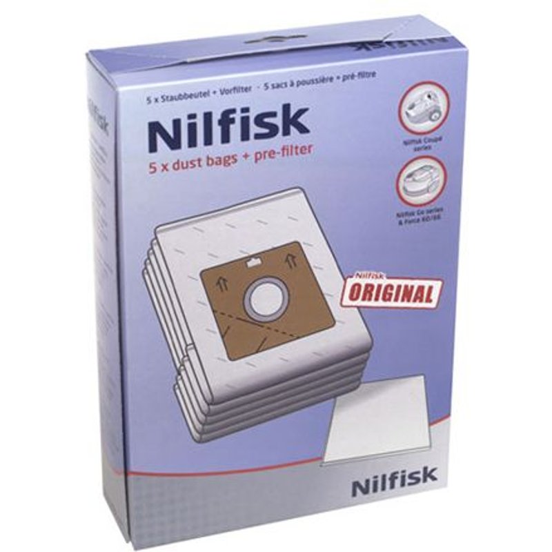 SACS HYGIENE+ ASPIRATEUR NILFISK GO / COUPE / COMPACT / NEO / ONE X5 78602600