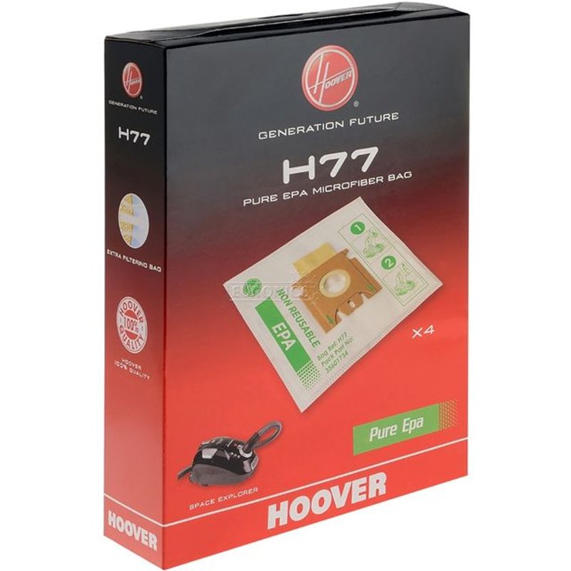 SACS EPA ORIGINE H77 ASPIRATEUR HOOVER SPACE EXPLORER X4