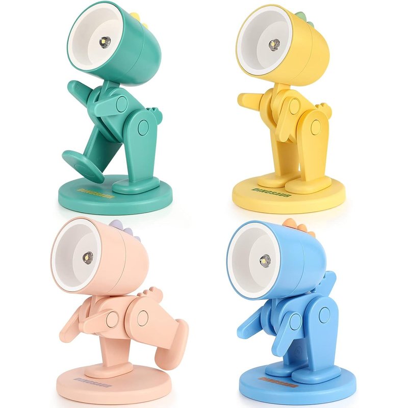 4 Pièces Veilleuse Bébé, Mini Veilleuse Dinosaure, Vjolie Veilleuse, Pour Chambre D'enfant Cadeau Veilleuse Pour Enfant, Pour Un Cadeau D'anniversaire, Un Cadeau De Noël (Dinosaure)