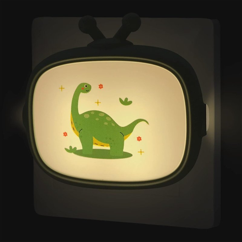 Veilleuse Enfant Dinosaure Prise Électrique Lampe De Nuit Bébé Éclairage Allaitement Essentiels Nouveau-Né Cadeau Naissance Garçon 1 An