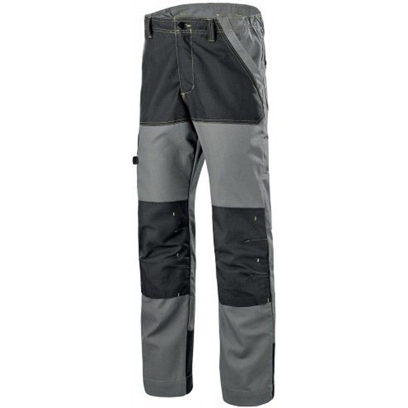 Pantalon de travail renforcé CRAFT WORKER - Gris et noir - taille 44 CEPOVETT SAFETY