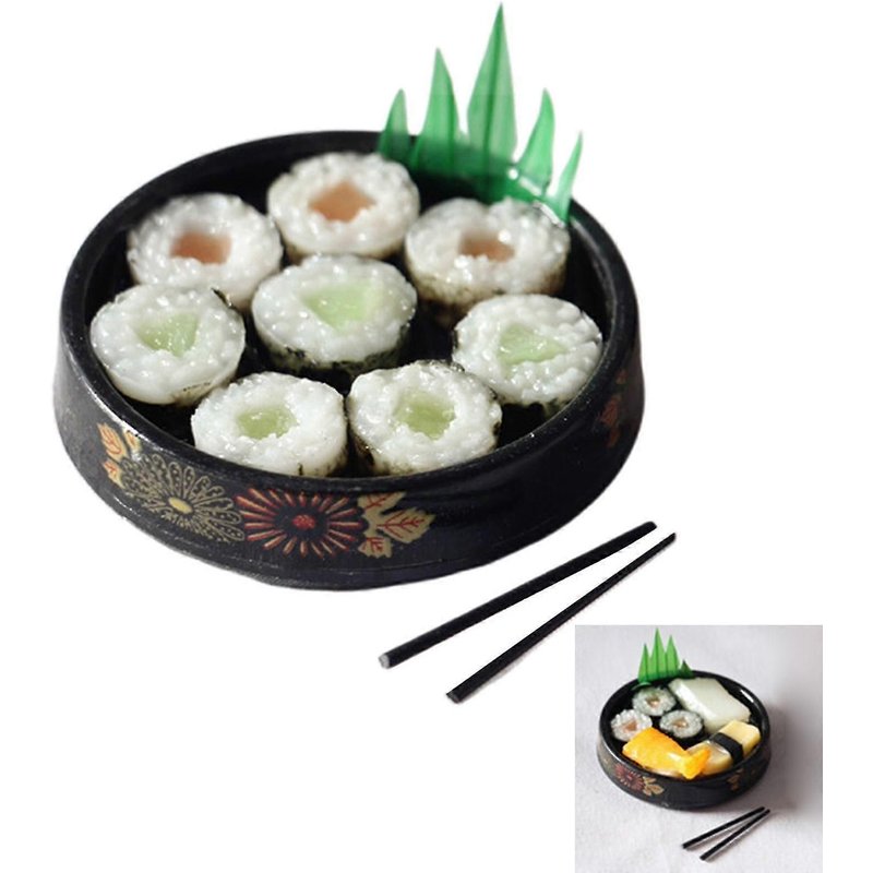 Modèle de jouet, nourriture, décoration de maison, ensemble de jeu interactif, fournitures de fête pour enfants - Motif doré