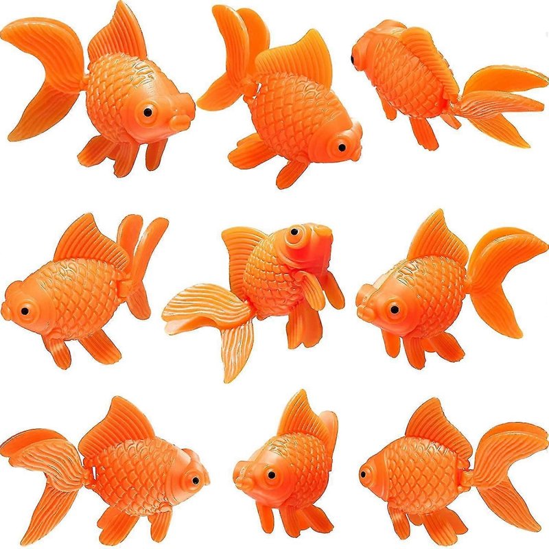 Poissons D'aquarium Artificiels Poisson En Plastique Ornement Réaliste 15 Pcs