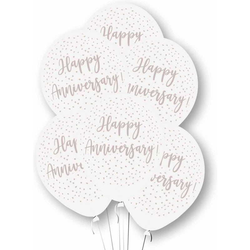 9912773 Rtl Balln Pk6 Hppy Anniv 27 Cm