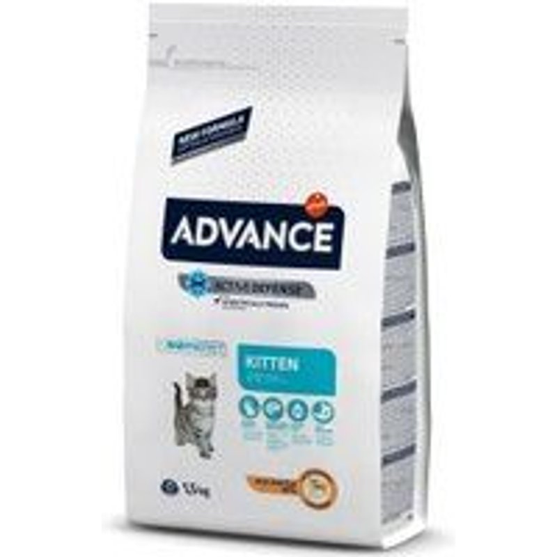 Advance Kitten - Croquettes Pour Chaton Avec Poulet Et Riz - 1,5kg