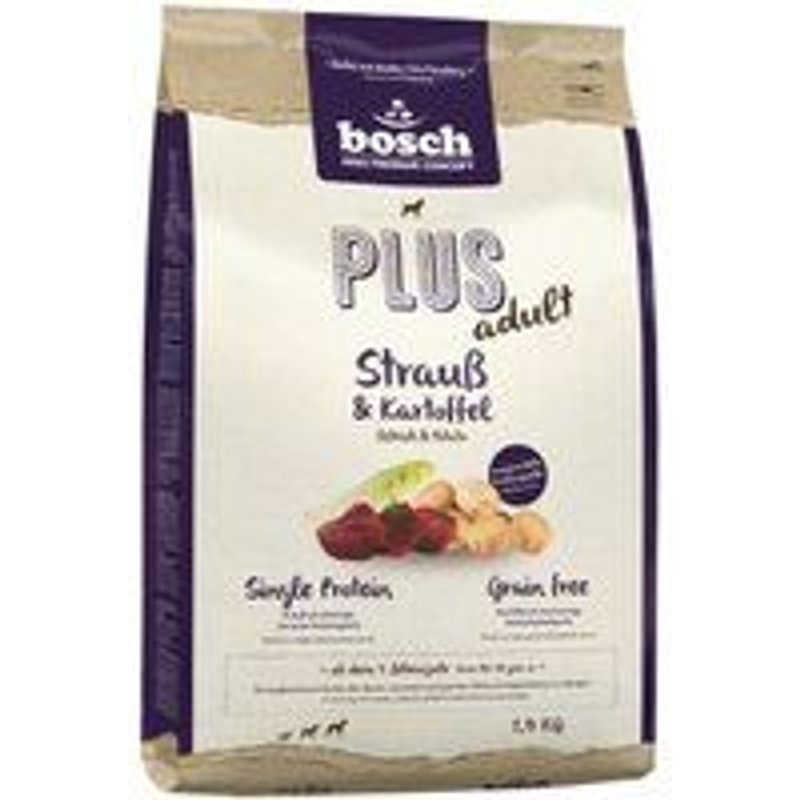 Bosch Plus Autruche Et Pomme De Terre 2,5 Kg