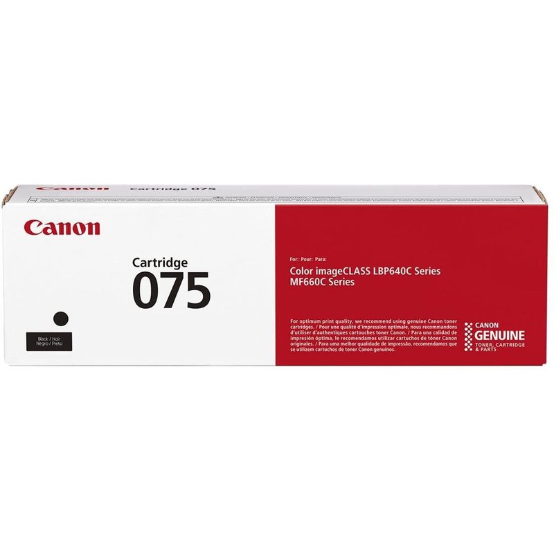 Canon 075 - Noir - original - boîte - cartouche de toner - pour imageCLASS LBP646Cdw, LBP647Cdw, MF662Cdw, MF663Cdw, MF665Cdw