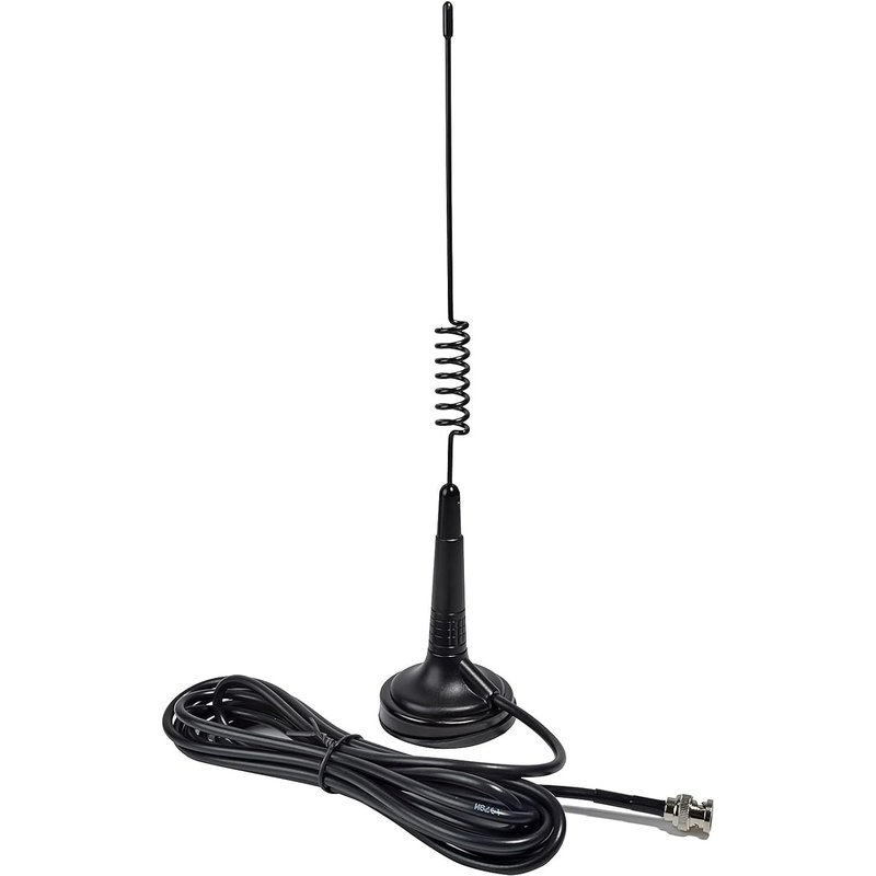 Antenne Cb 27 Mhz Avec Base Magnétique De 34,8 Cm Avec Câble Coaxial Rg-58U 4 M Bnc Pour President Midland Cobra Uniden Anytone Kit De Scanner Radio Portable De Voiture