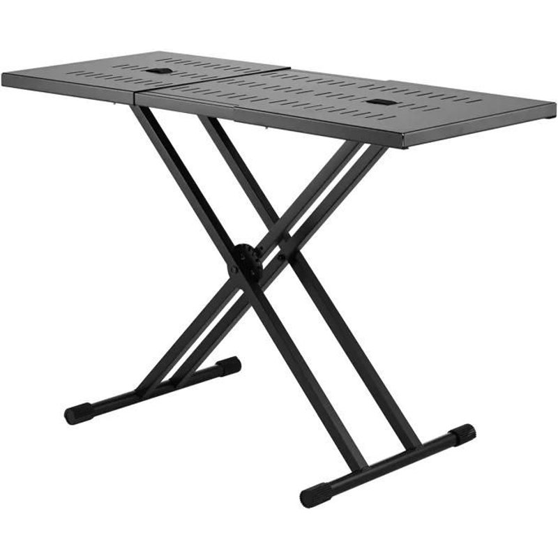 Support de Table DJ-Duoku-Hauteur Réglable-pour Ordinateur Portable et Contrôleur DJ-avec Cadre Pliable Double X