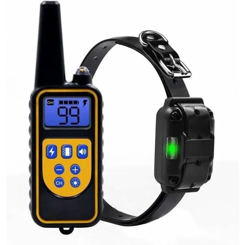 Collier De Dressage - Largeight - 800 Mètres - Anti-Aboiement - Vibration - Stimulation Sonore