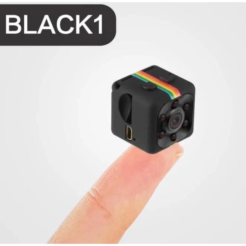 Mini caméra espion SQ11 720p - Petite caméra de sécurité cachée - Vision nocturne - Détection de mouvement
