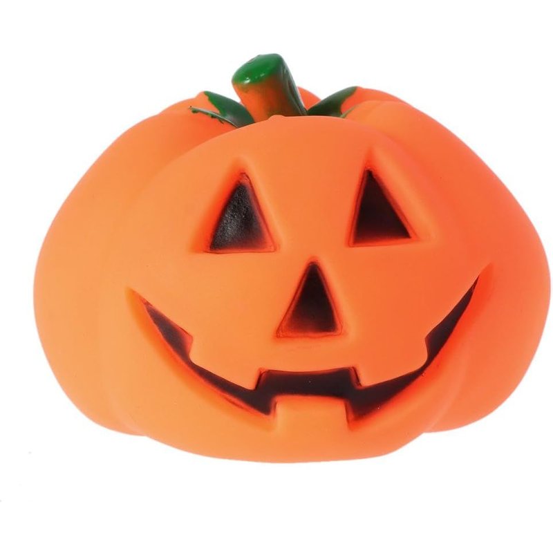 Halloween Toys For Animals Dog Squeak Chew Toys Puppy Funny Pumpkin Design Sound Toy For Halloween