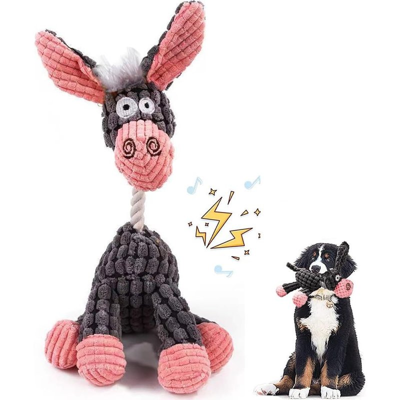 Plush Toy for Dogs,Dog Toys,Squeaky Dog Toys,Plush Dog Toys with Squeaker,Interactive Toys for Dogs,for Big Small Dogs,Stuffed Soft Toy for Dogs