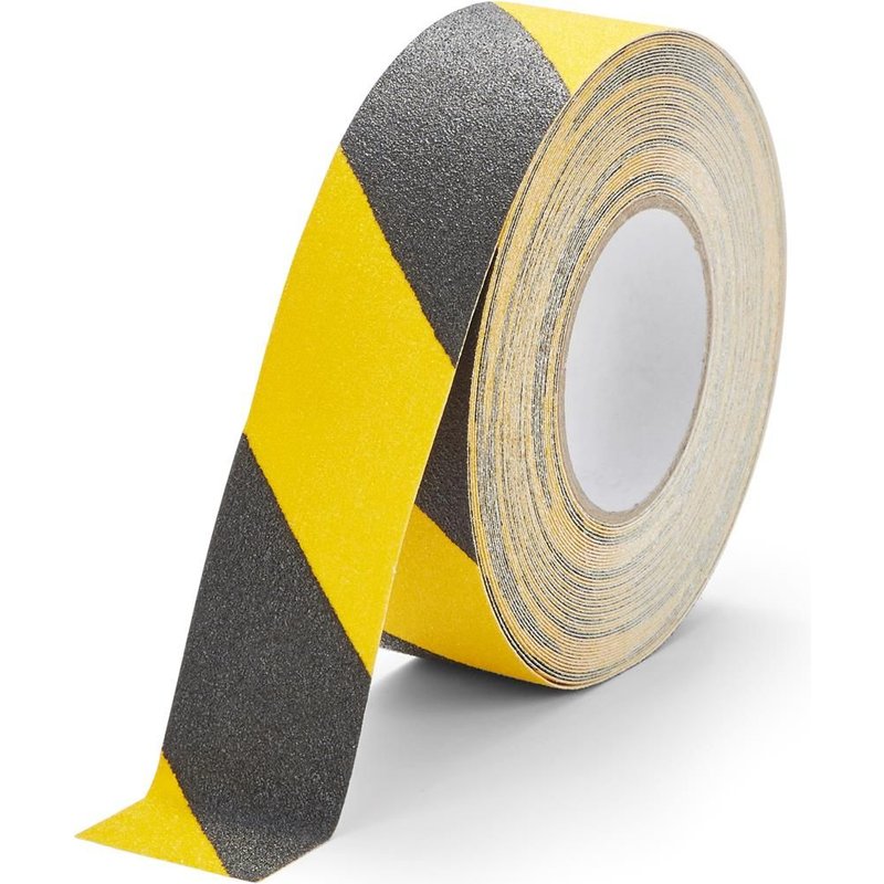 Djois Ruban adhésif antidérapant - Jaune/Noir